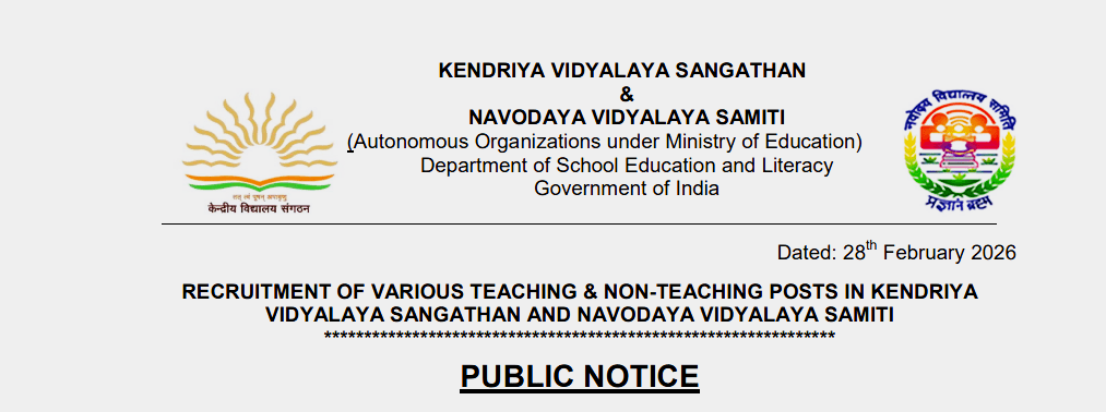 KVS NVS Tier 2 Admit Card 2026 Release and Download Link