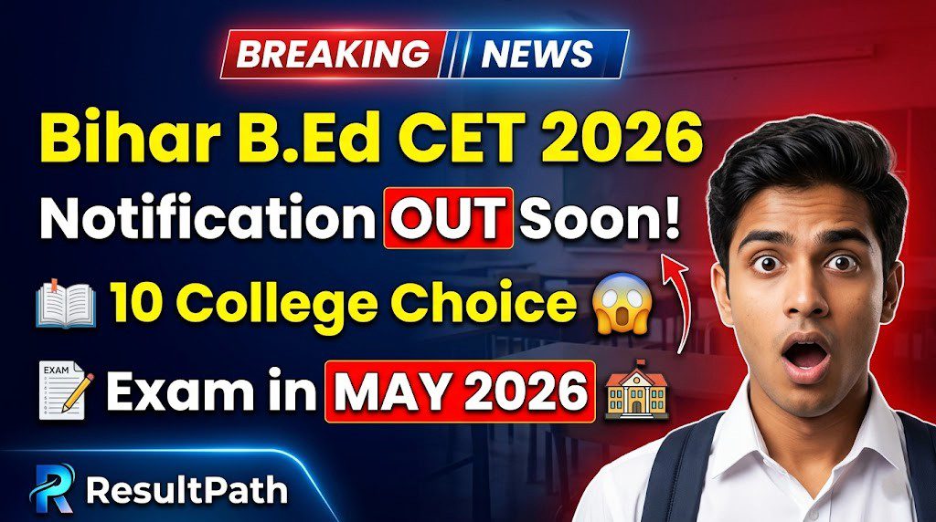 Bihar B.Ed CET 2026