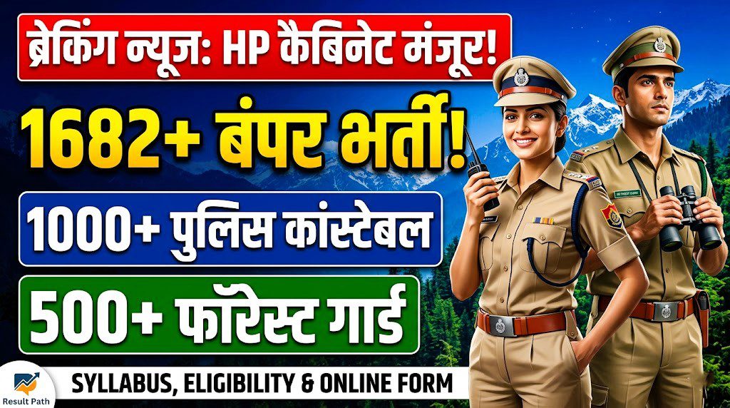 HP Police Constable Recruitment 2026