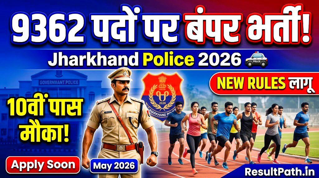 Jharkhand Police Vacancy 2026 