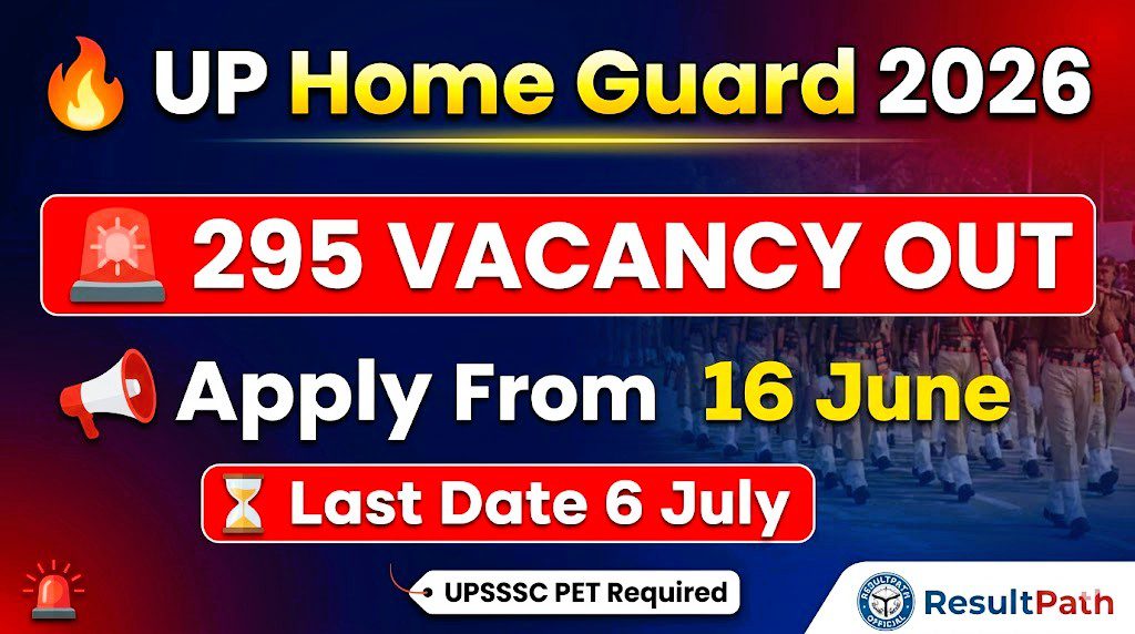 UP Home Guard Platoon Commander Block Organizer Recruitment Form 2026