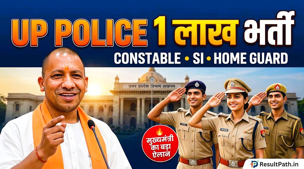 UP Police 1 Lakh Vacancy 2026