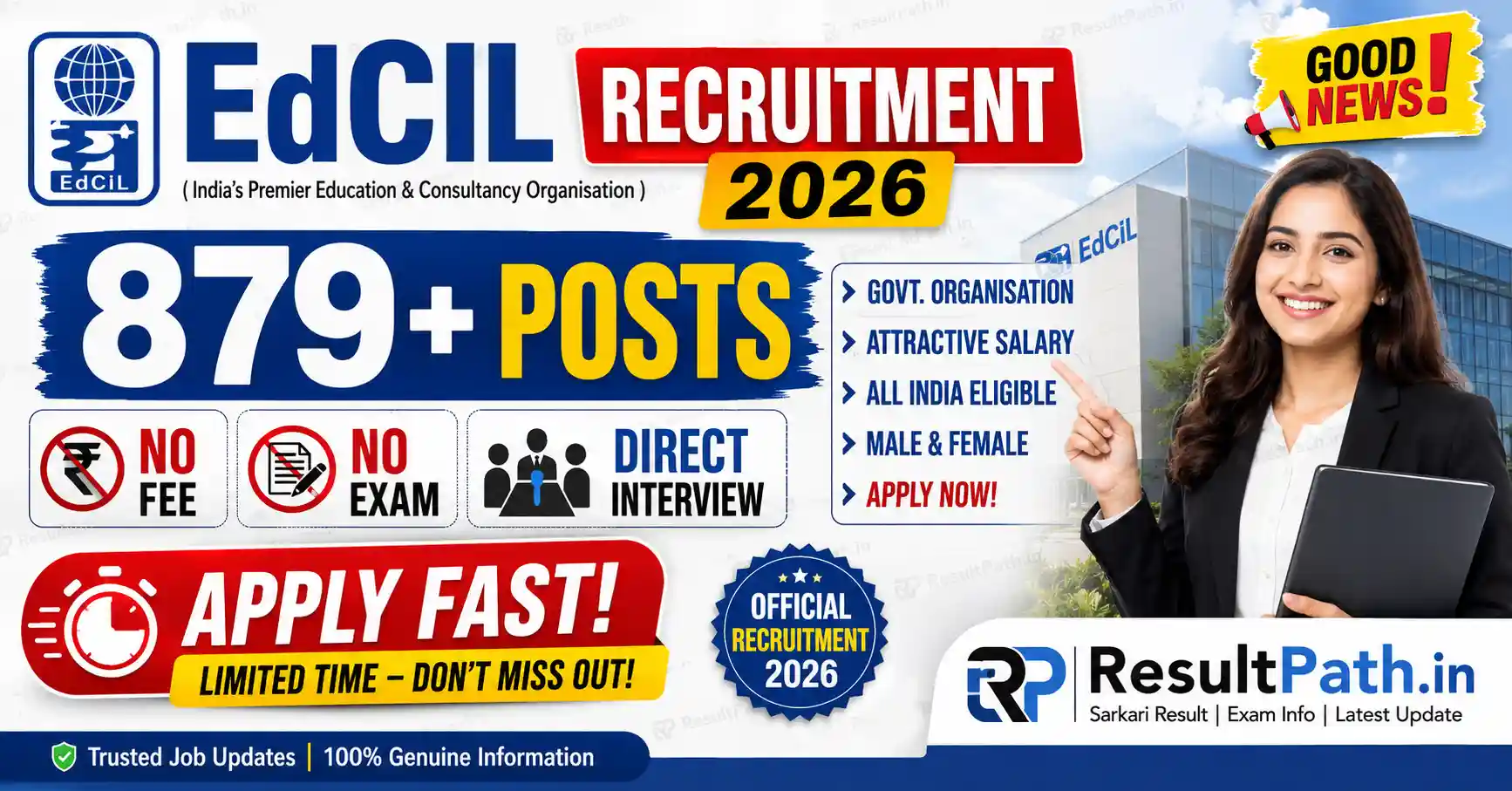 EdCIL Recruitment 2026