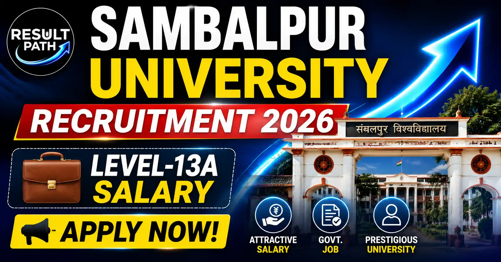 Sambalpur University Recruitment 2026