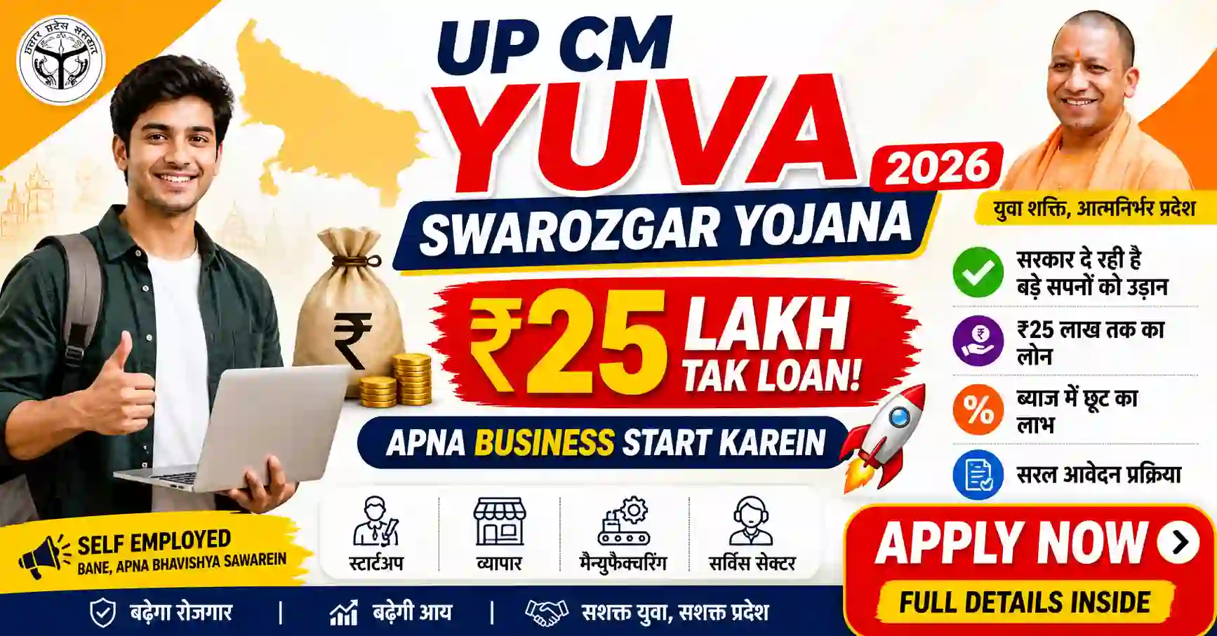 UP CM Yuva Swarozgar Yojana 2026