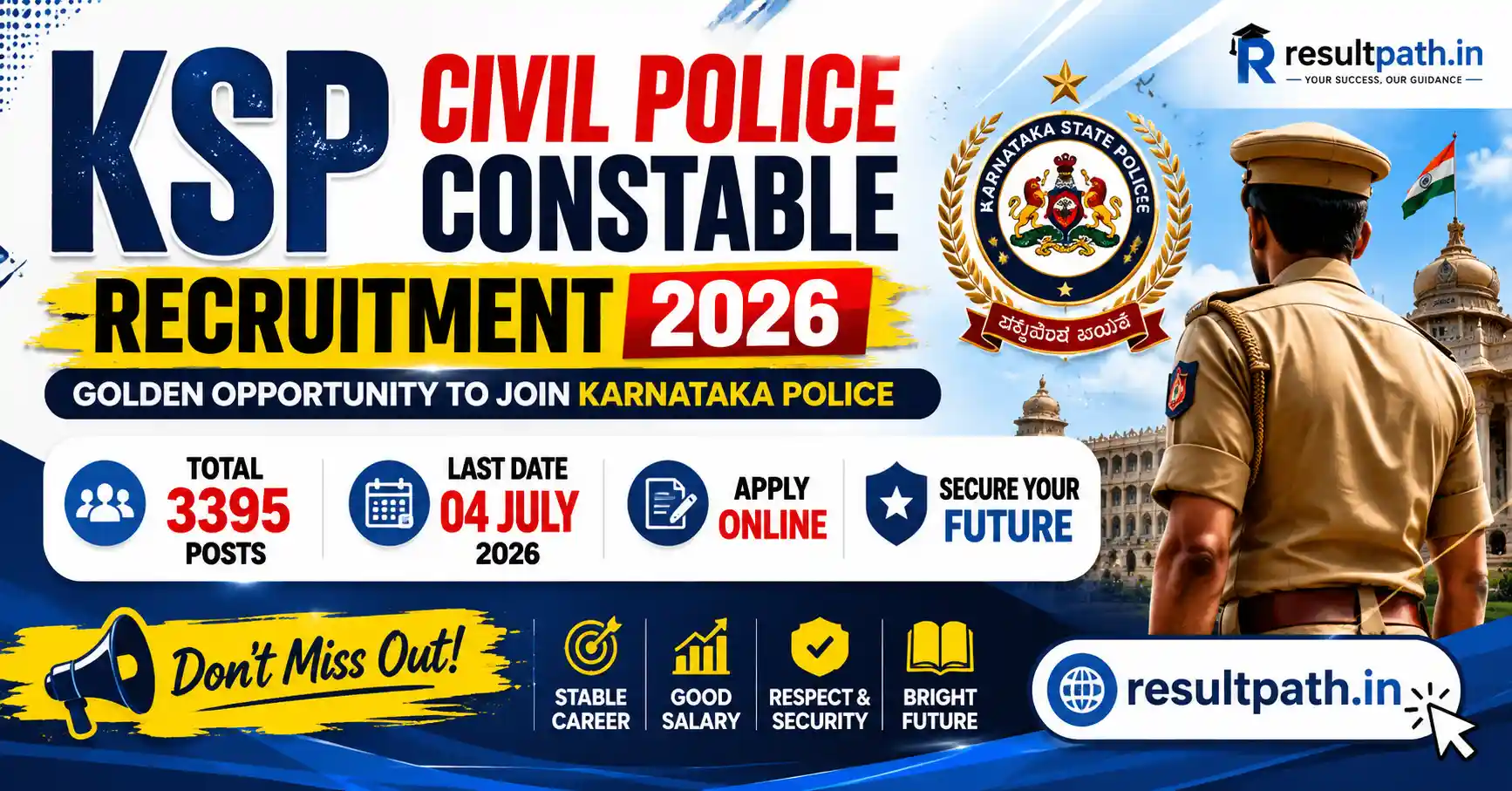 KSP Civil Police Constable Recruitment 2026