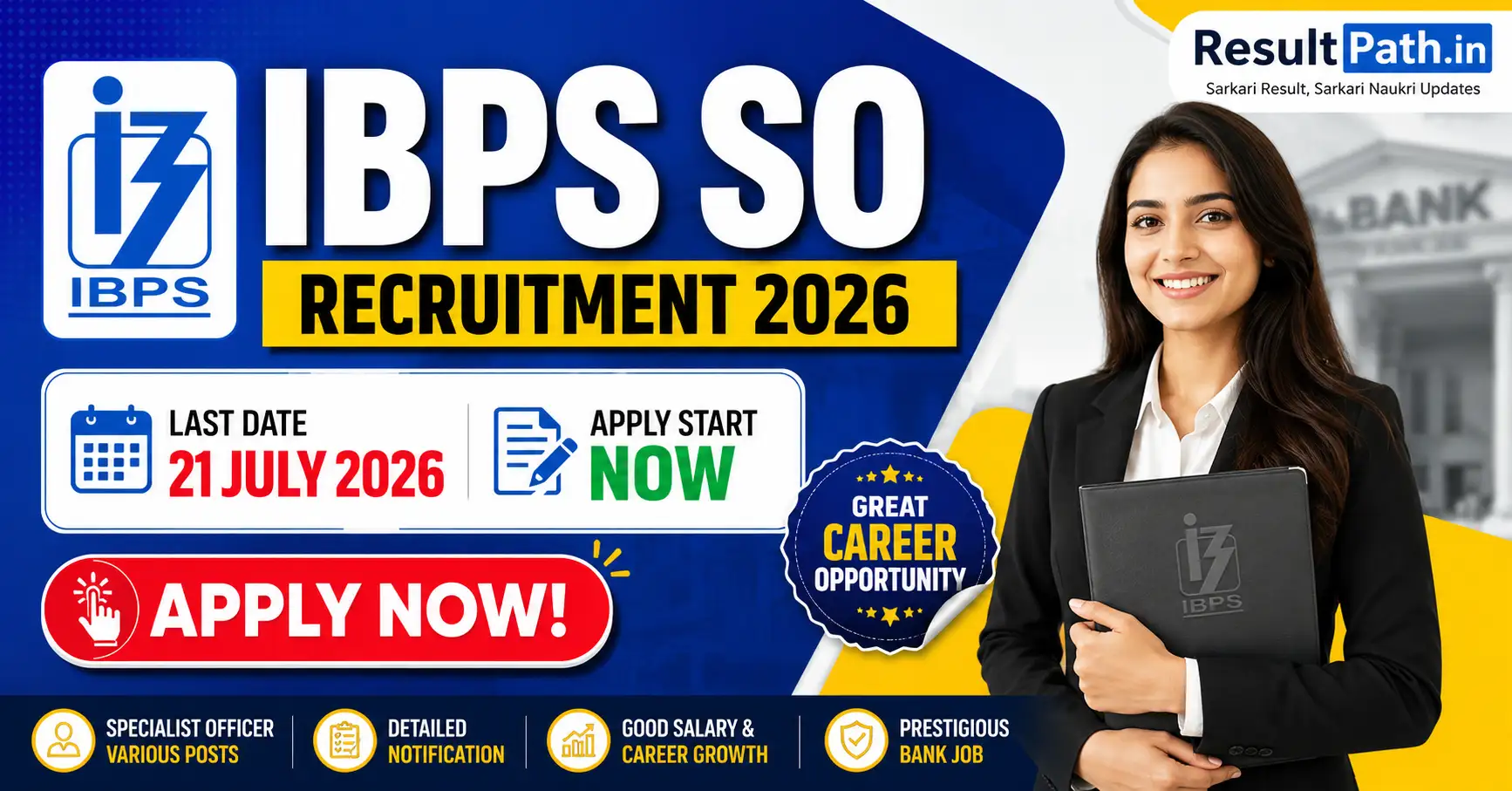 IBPS SO Recruitment 2026