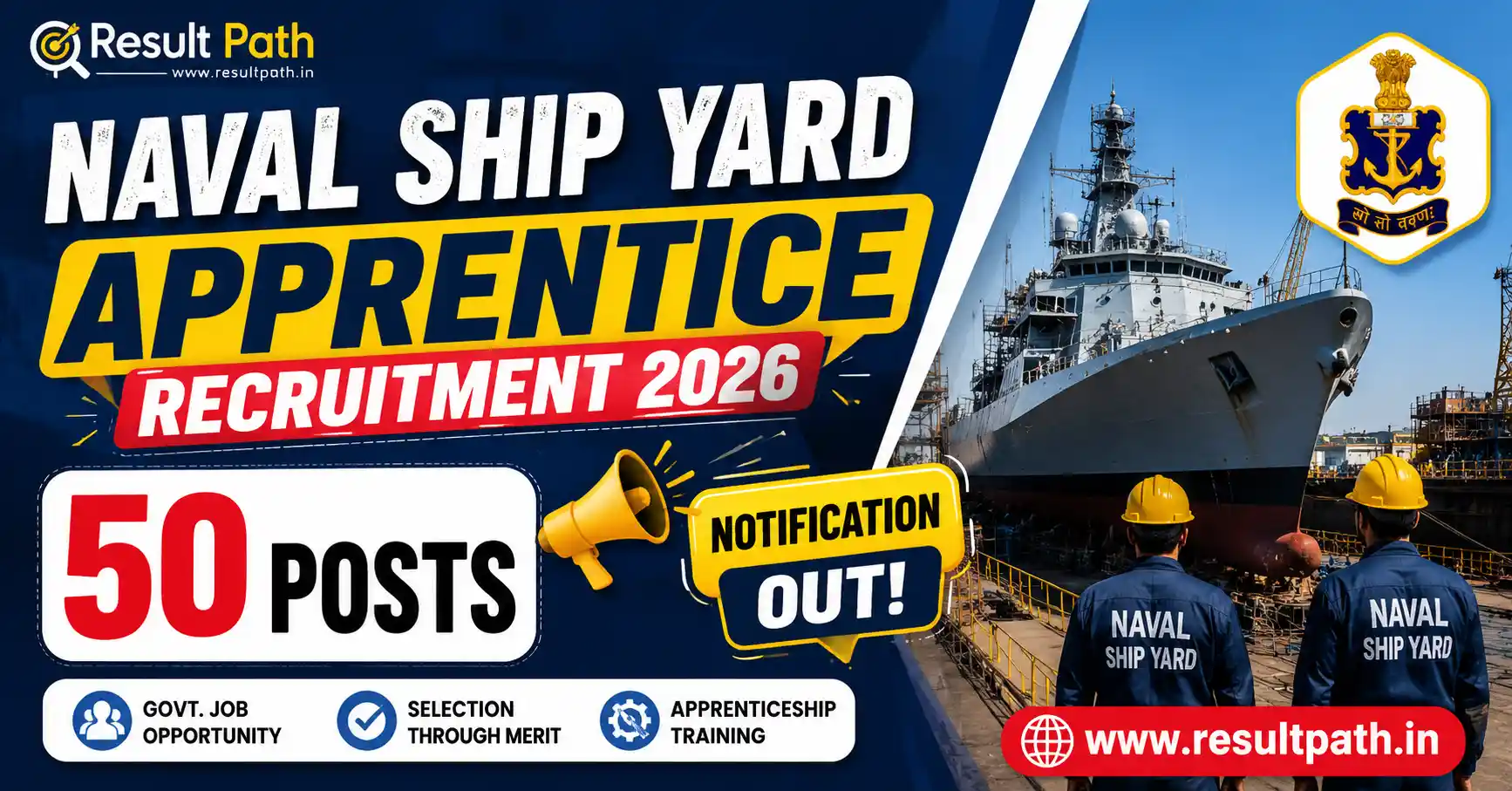 Naval Ship Yard Sri Vijaya Puram Apprentice Recruitment 2026 Apply Online